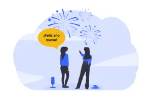 Holidays in spanish, happy new year in Spanish