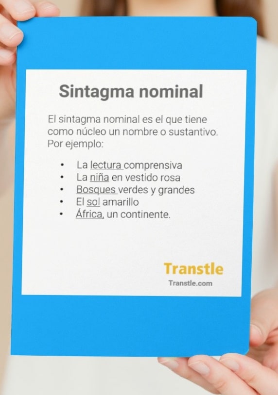 Sintagma Nominal Qué es, Estructura y Ejemplos Sintagma Nominal Qué es, Estructura y Ejemplos