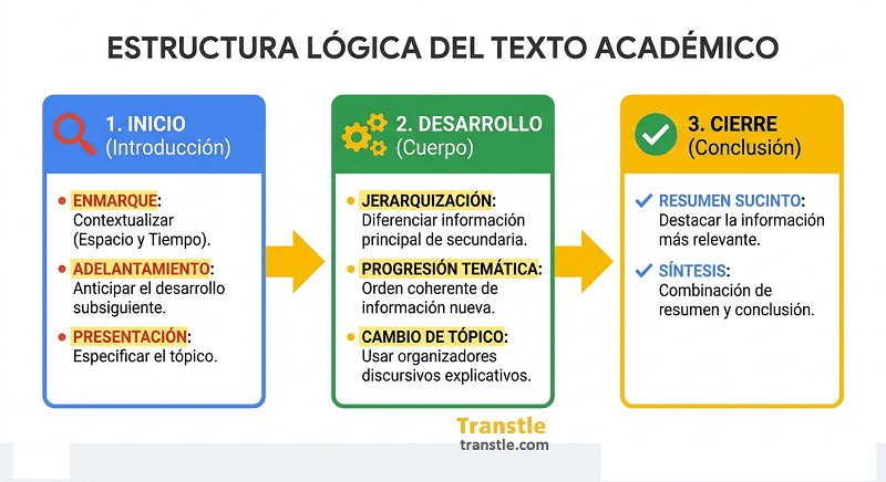 Estructura del texto academico